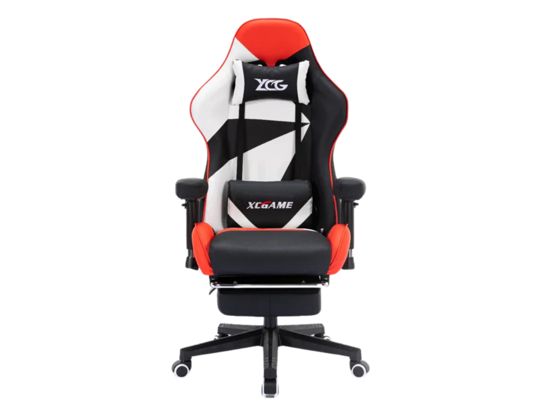 XC Game Gaming Chair GFY102T18-GEO with Footrest – Comfortable & Durable XC Game Gaming Chair GFY102T18-GEO with Footrest – Comfortable & Durable